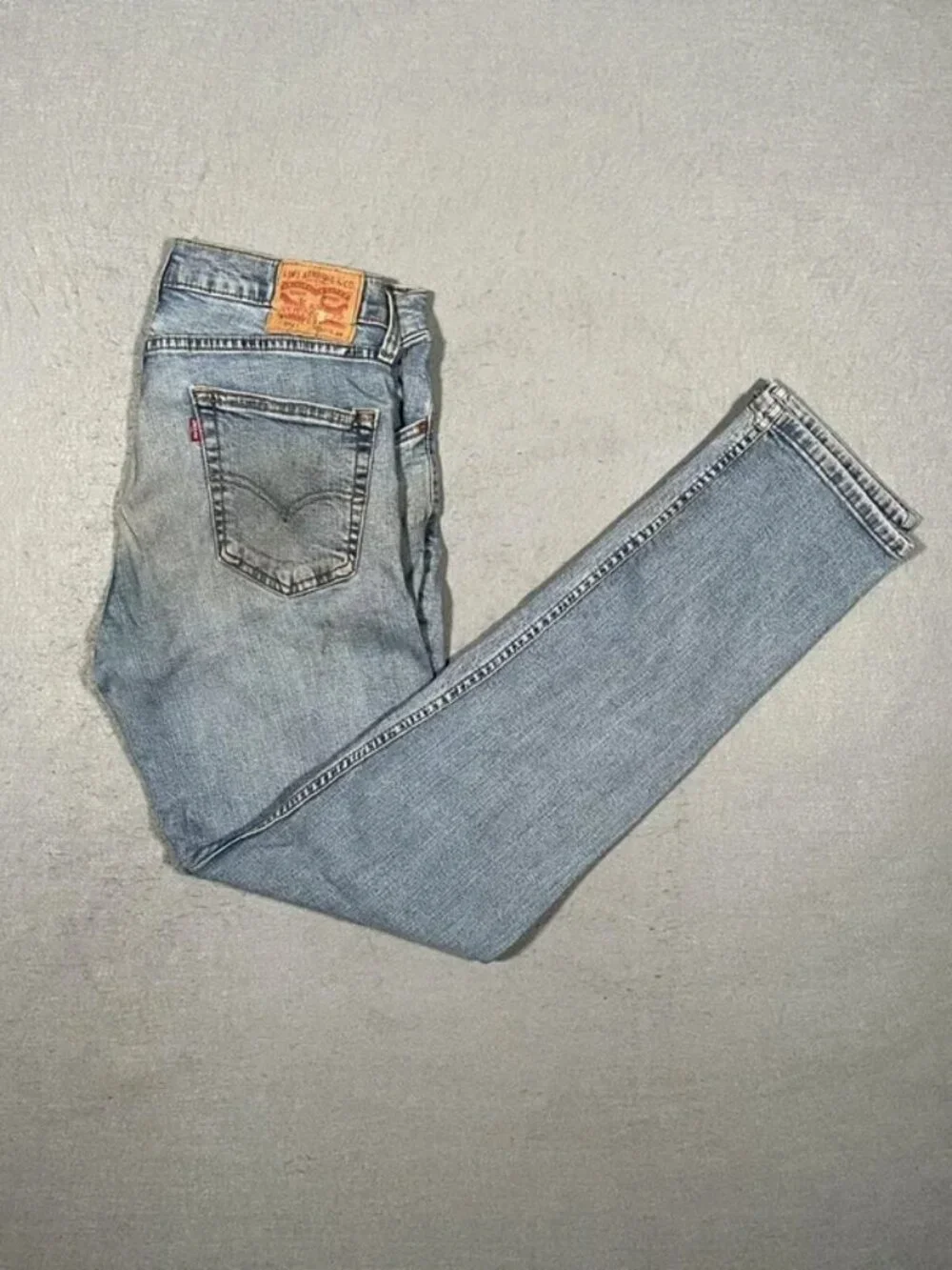 Levi’s 511 Light Blue Denim Jeans Vintage Slim Mens W34 I34